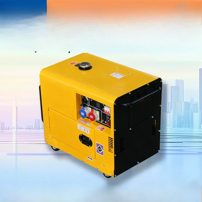 

A 8.5kw low-power diesel silent generator set