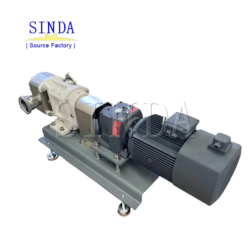 High Quality Custom Lobe Pump Multi-Material, High Viscosity Wear-Resistant Rotary Lobe Pump Transfer Pump