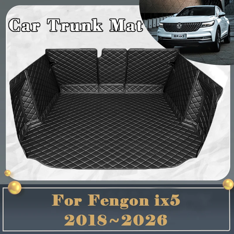 

Car Trunk Mat For Fengon ix5 Fengguang DFSK Glory iX5 F5 2018~2026 Dirt-resistant Fully Rear Cargo Tray Car Accessories 2024