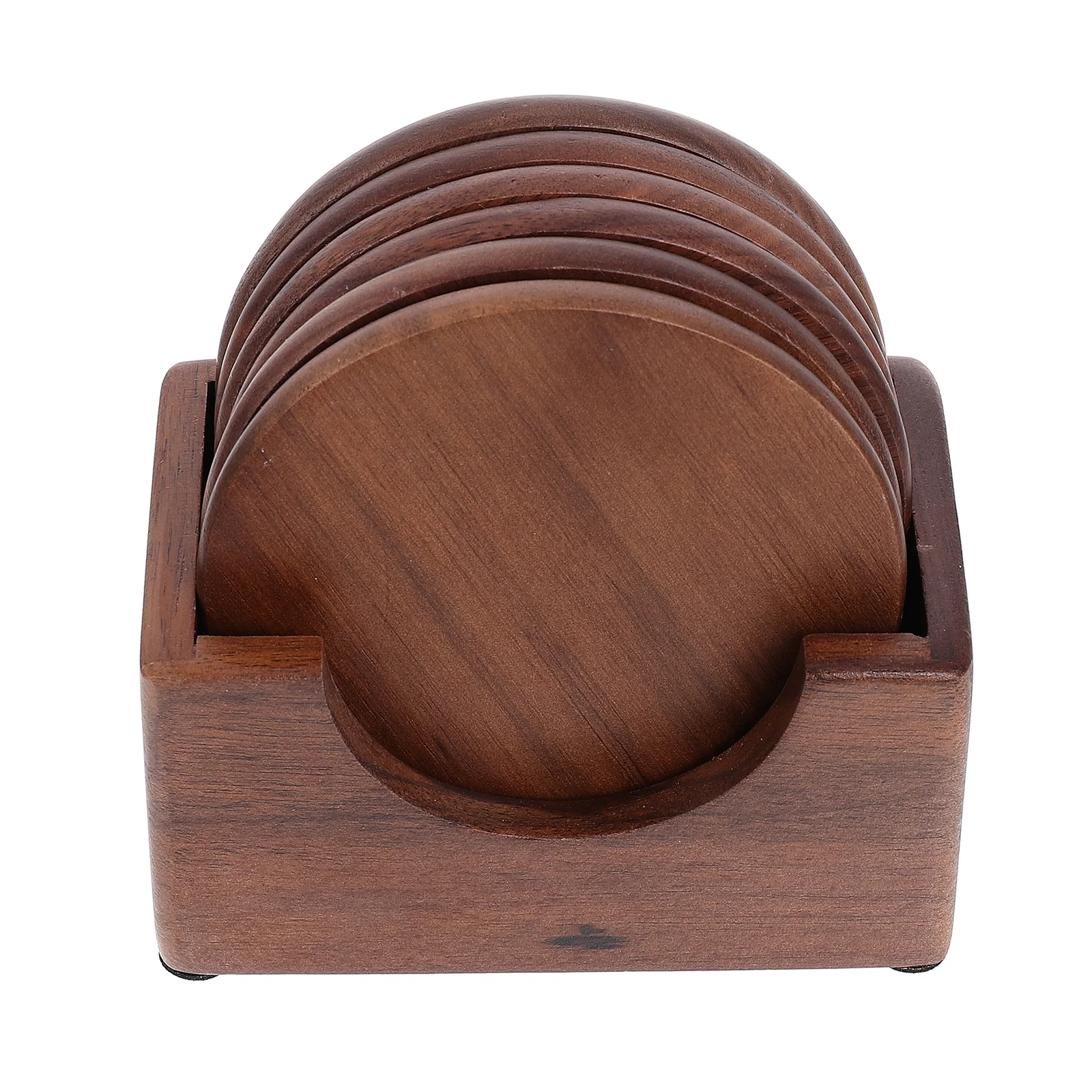 

1 комплект деревянных подставок в японском стиле, украшение для кофе, защита стола, изолированная противоскользящая подставка для напитков