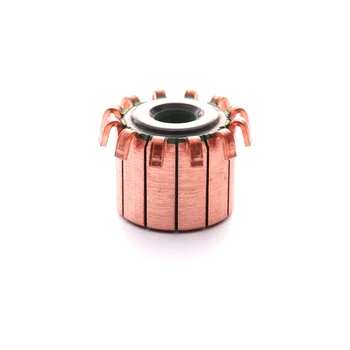 8*23*19.5mm 12P Teeth Copper Hook Type Electrical Motor Commutator CHY-1518-12 Auto Motor Water Pump Auto Parts