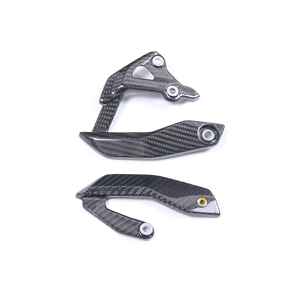 

High Level Material Real Carbon Fiber Rear Heel Guard Footrest Cover Motorcycle Modification Suitable for BMW S1000XR