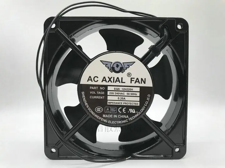 

ACAXIALFAN EQS-12H220H 220V-240V 50/60HZ 0.20A Cabinet Cooling Fan