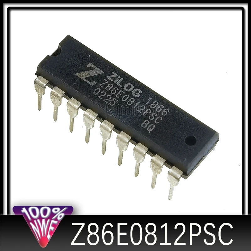 Z86E0812PSC DIP-18 ZILOG, microcontrolador integrado de 8 bits, 100% original