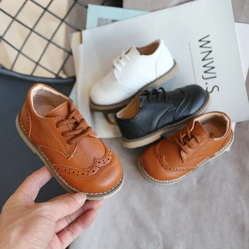 knee length dresses for ladies Boys Toddler Classic Black Leather Dress Shoes