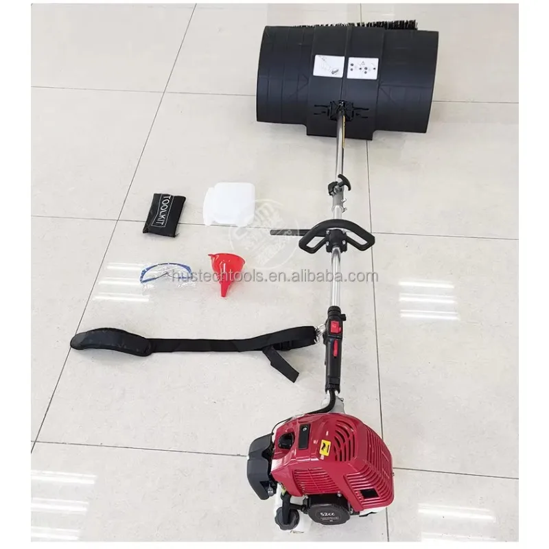 STLF Small Handheld Artificial Turf Cleaning Machine Mini Artificial Grass Brushing Machine Snow Removal Sweeper