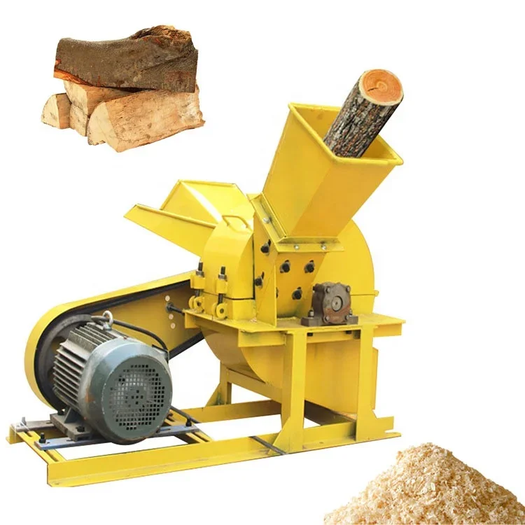 Shuliy Hammer and cutter combined wood crusher machine wood waste shredder and crusher