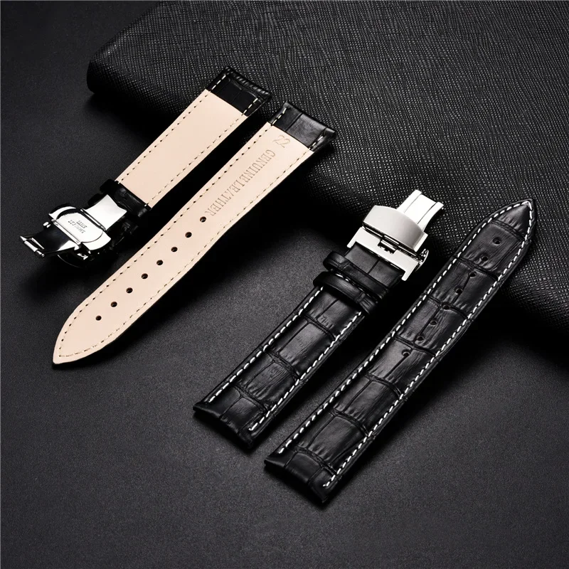 Genuine Leather Watch Band Strap for Samsung Galaxy Gear S3 Galaxy 42mm 46mm Active Watch Band 16 18 20 22 24mm Leather Band