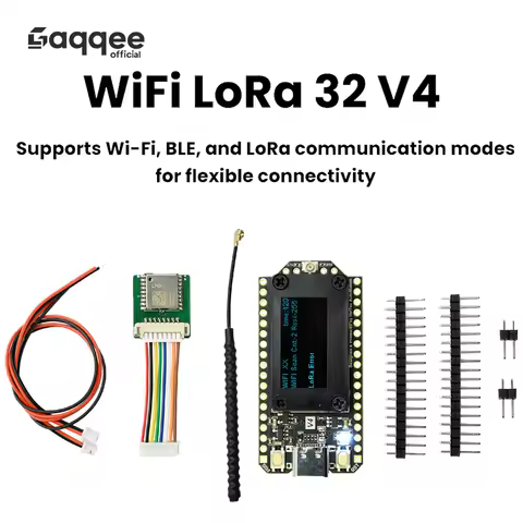 WIFI LoRa 32 V4 ESP32 Bluetooth WIFI development board with 0.96-inch OLED screen ESP32-S3R2 low-power IoT Type C interface