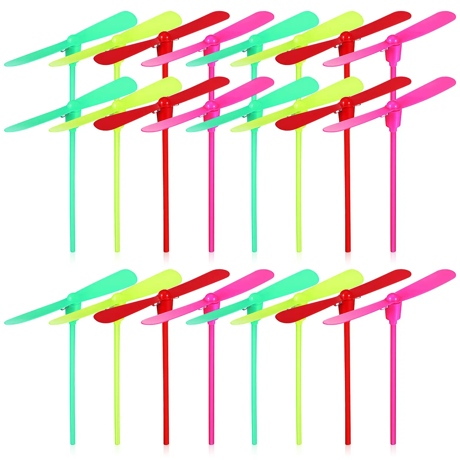 24 個のおもちゃ子供用飛行物子供用トンボ誕生日デコレーショングローダークパーティー