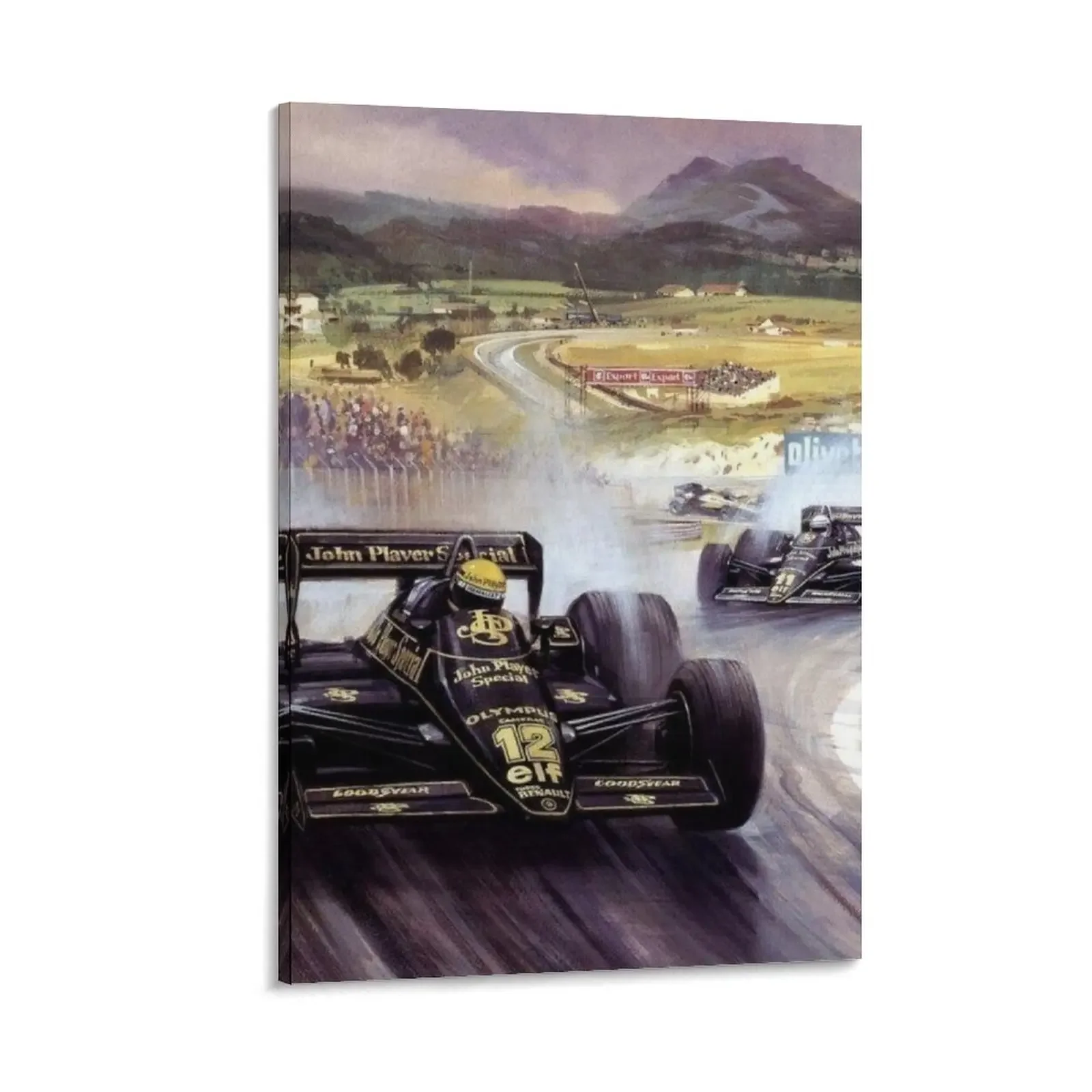 

Ayrton Senna Canvas Painting wall decoration poster mural Decoration wall