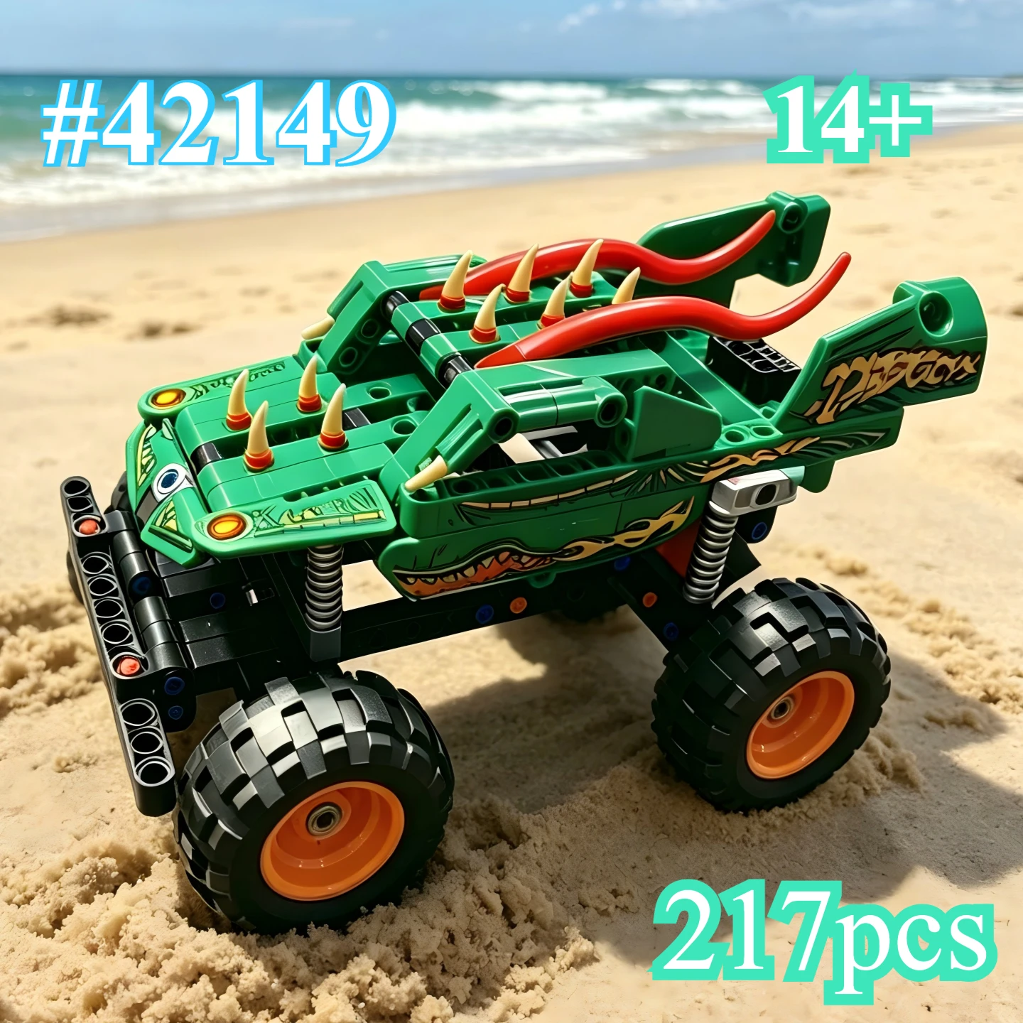 

Off-road Vehicle Model 42149 Building Blocks Sets Suitable for Birthday Gifts Compatible with Legoed Particles,217pcs.