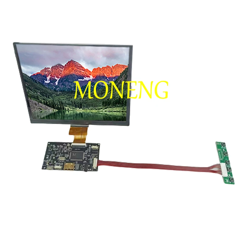 

8-дюймовый HJ080IA-01E / HE080IA-01D 1024x76 8-дюймовый IPS ЖК-экран с HDMI-совместимым контроллером драйвера