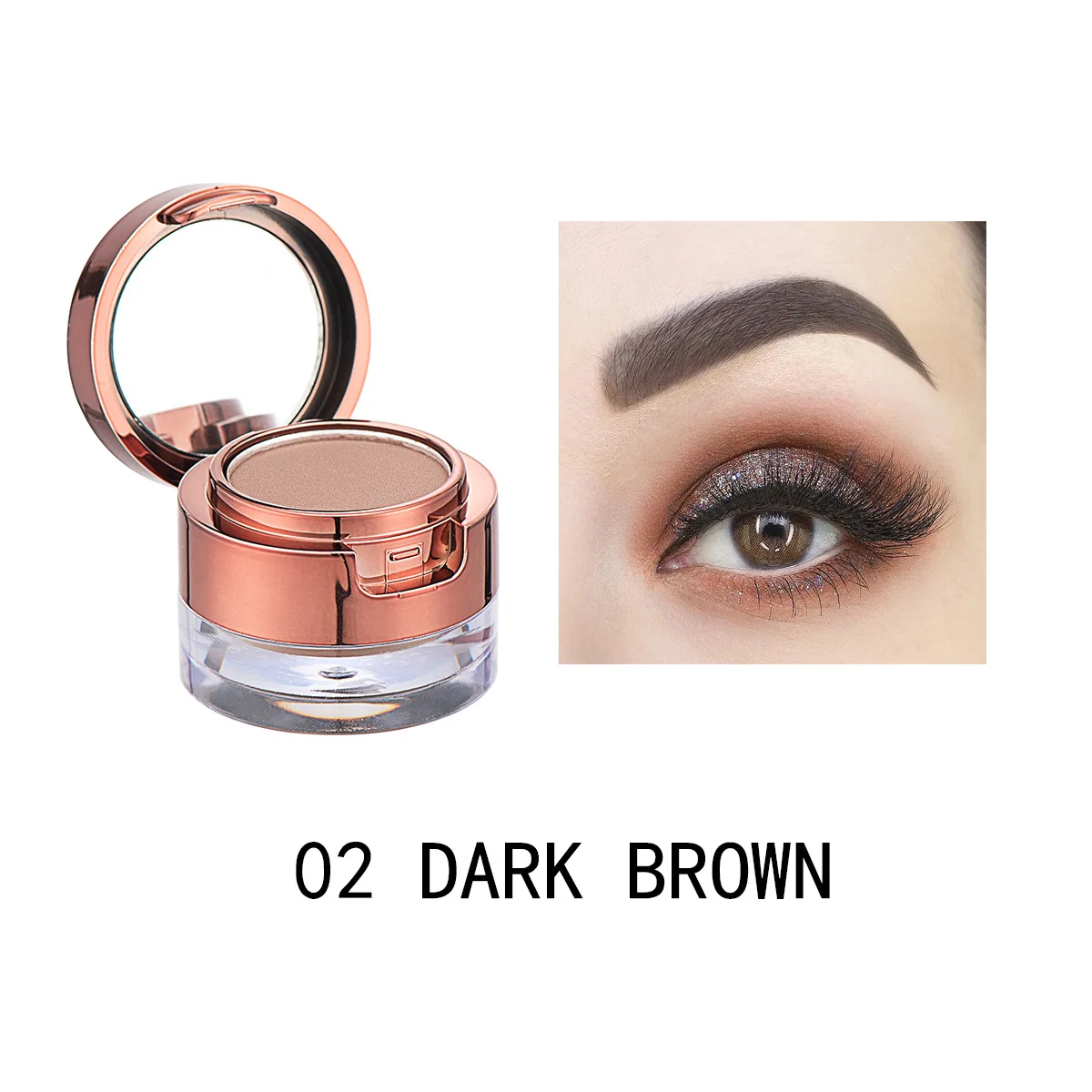 6 Color Eyebrow Powder Lasting Easy To Wear Eyebrow Powder Makeup Palette Waterproof Eyebrow Tint Enhancement Women\'s Makeup