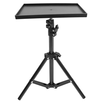 1.1m Tripod Laptop Tray T10 Small Size Adjustable Height Holder Sturdy Metal Shelf Projector Bracket Floor Stand Suitable Home