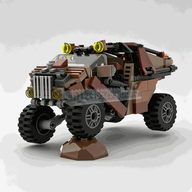 208PCS Pathfinder Rover Off Road Vehicle Building Blocks Adventure Car Model DIY Assembly Toy Creative Display Collection Gift