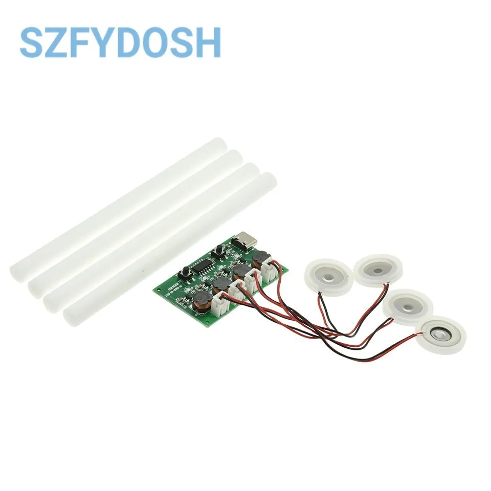 Four Spray Humidifier Module DIY Humidifier Control Board Atomizer Drive Board Four Way Ultrasonic Drive Board