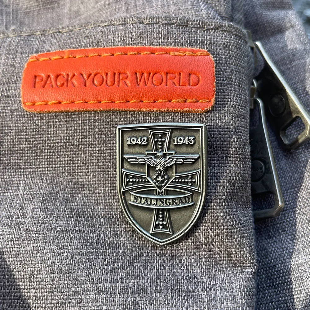 الألمانية الصليب النسر شعار فراشة مشبك دبابيس حقيبة الملابس شارة بروش للحرف الديكور #6