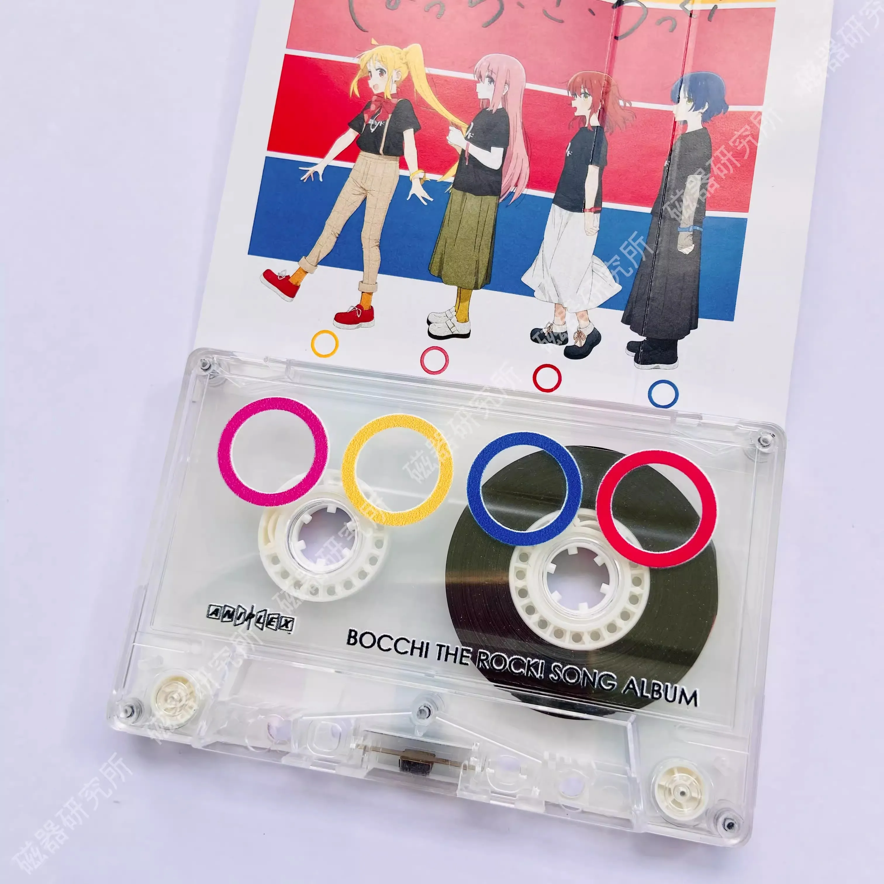 New Cartoon BOCCHI THE ROCK Aoyama Yoshino Music Tape Kessoku Banndo OST Album Cassette Cosplay Walkman Recorder Soundtracks Box
