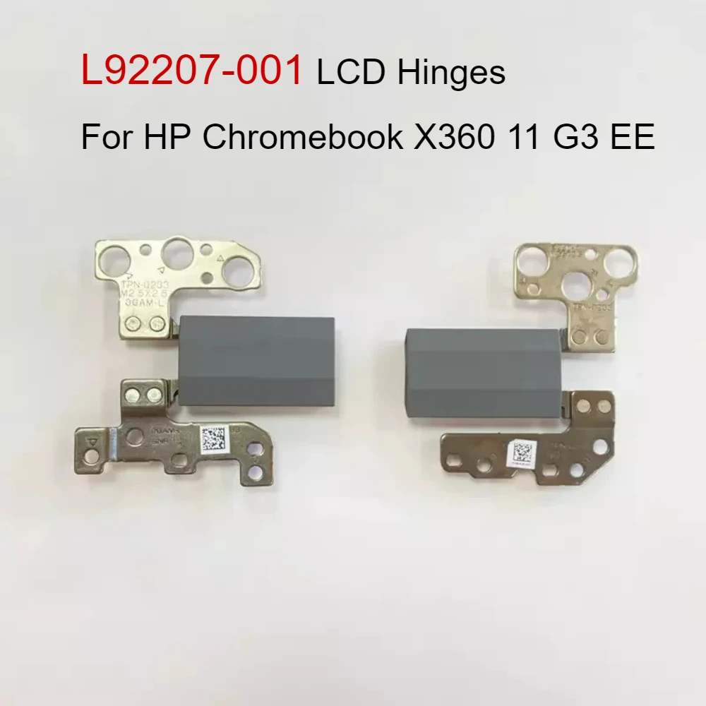 L92207-001 For HP Chromebook X360 11 G3 EE LCD Hinge Kit Left + Right Axis Set New Hinges