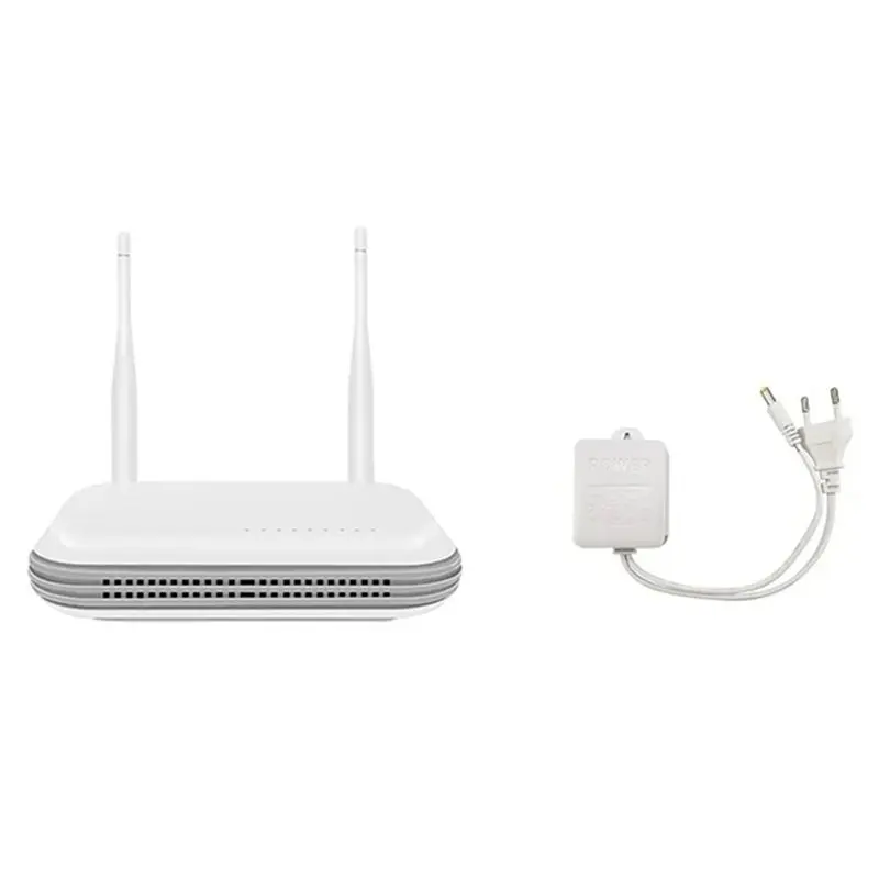 HOT!A72T For XMEYE For Icsee App Compatible Mini Wifi NVR 8CH H. 265 Network Video Recorder Featuring Face Detection EU Plug