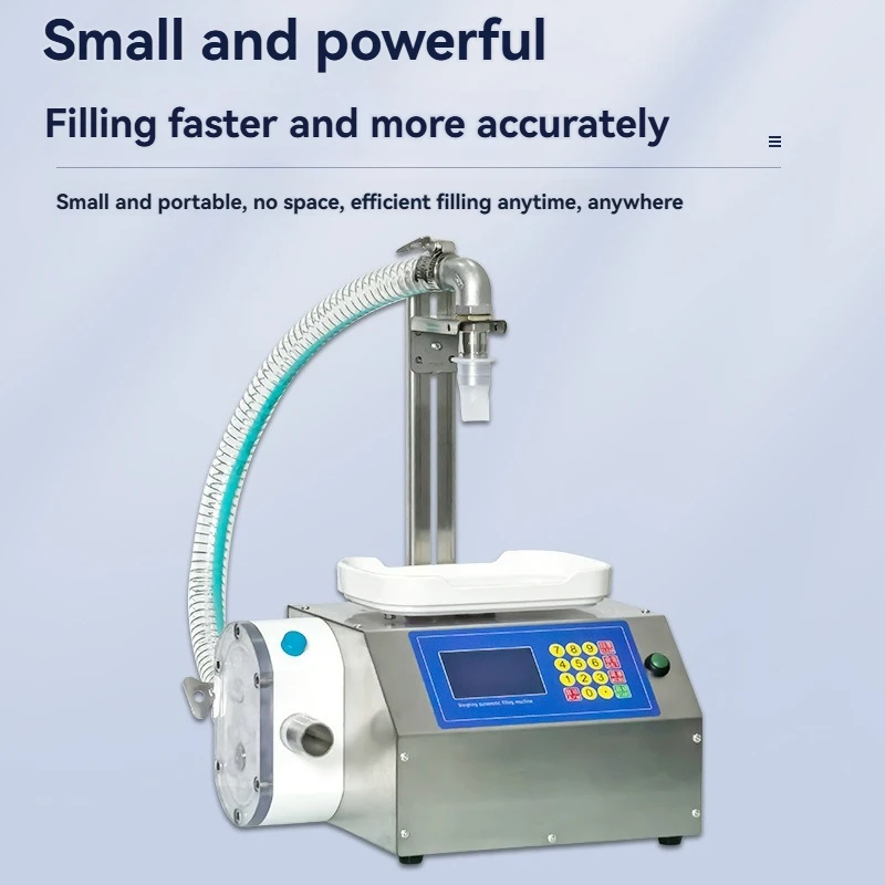 

3KG 5KG commercial weighing honey filling machine gear pump, fully automatic viscous liquid paste filling machine