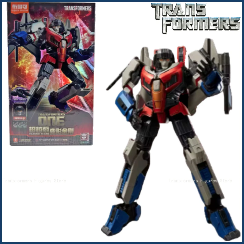 재고 있음 Transformer Bruco Transformer Origins Beyond Edition Starscream 로봇 모델 장난감 피규어 애니메이션 프로토타입 장식품