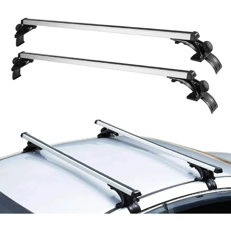 High Quality TIROL 100KGS Aluminum Bar ABS Lage Crossbar SUV Mount Roof Rack Premium Car Accessories
