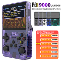 Genuine R36S Spanish Version Handheld Retro Game Console for NDS/PSP/PS1/GBA 40+ Emulators, ArkOS, Portable Video Games