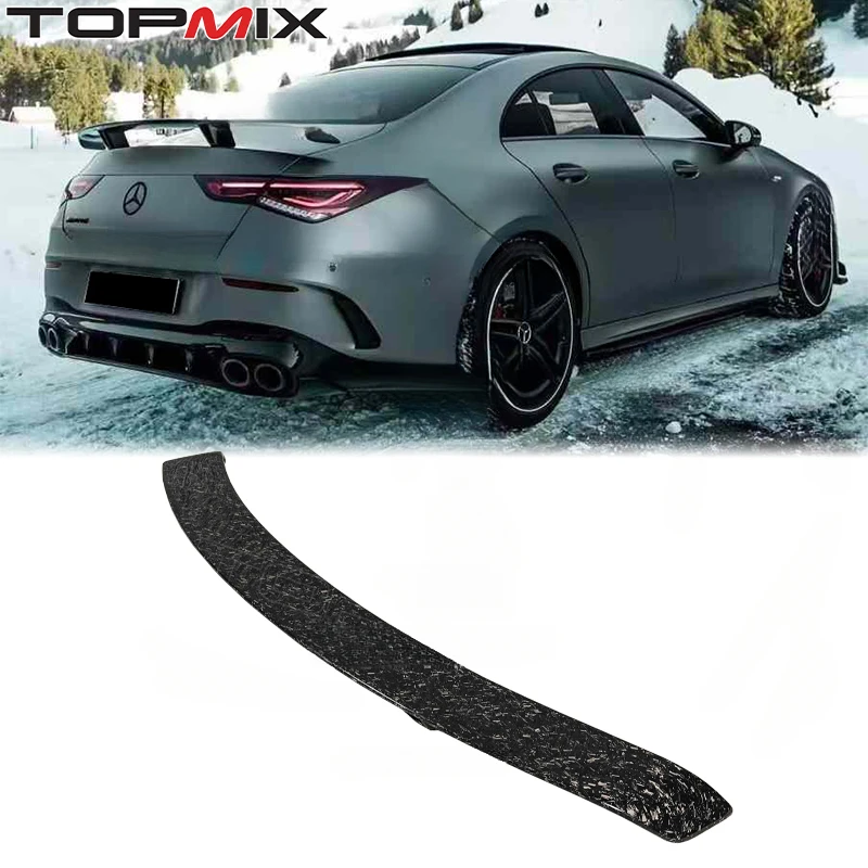 

Идеально подходящий задний спойлер из карбона для Mercedes-Benz CLA W118