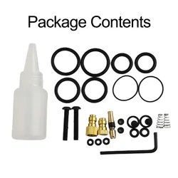 O-rings High Pressure PCP Pump Sealing Air Pump Accessory Inflator Repair Set Kit NBR Copper 30mpa Universal Replacement Kits