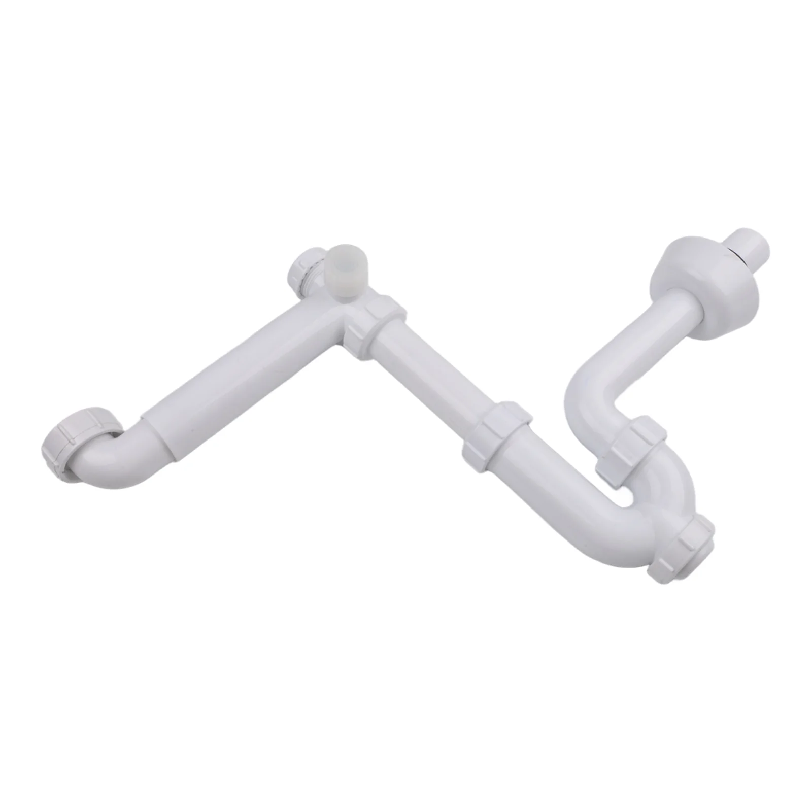 

U Bend Drain Trap Assembly with 32mm Stainless Steel Pipe and PP PVC Cover for Washbasin Drain Connection and Cleaning