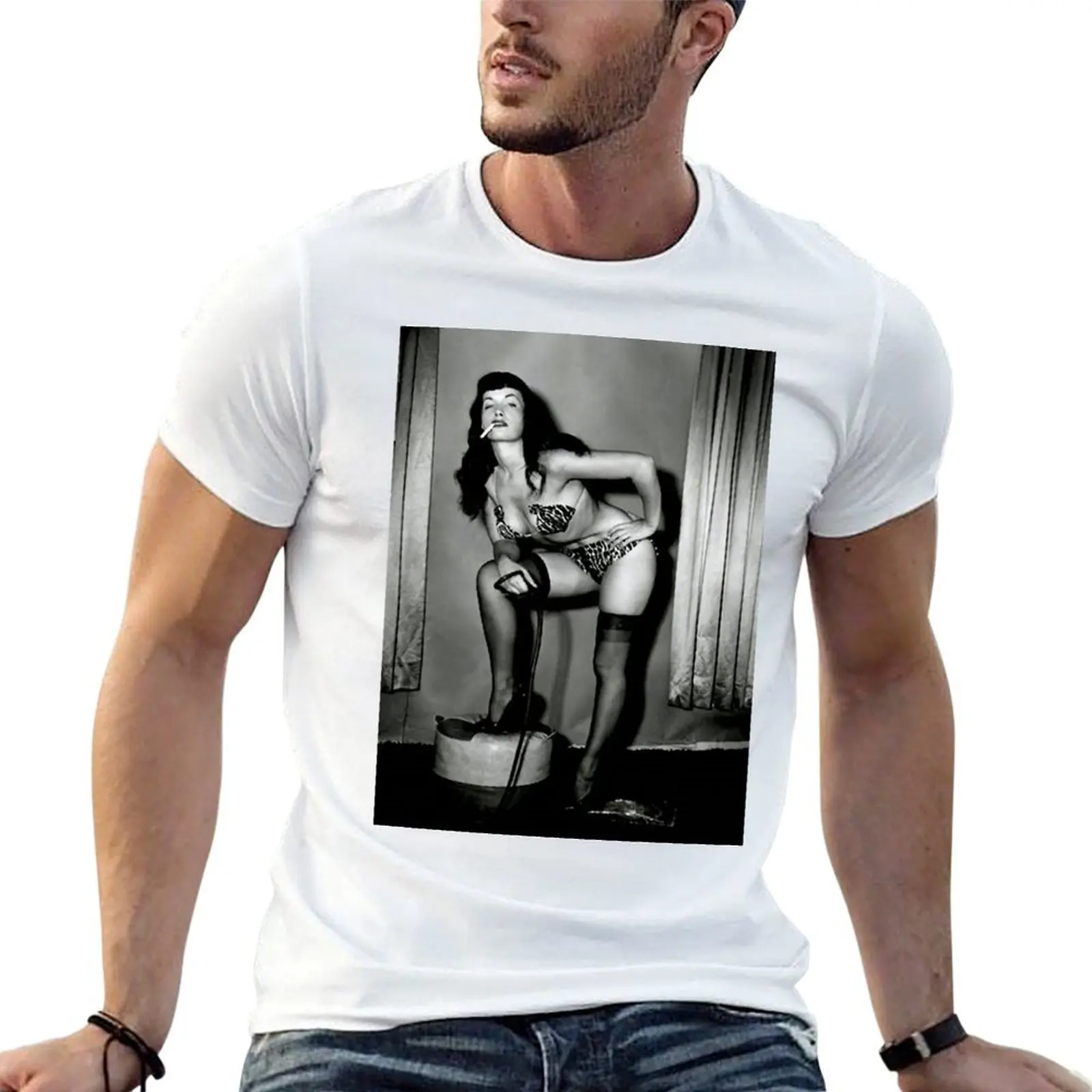 

Beauty Smoke Page Poster T-Shirt t shirts for man graphic funny t shirt for man T-Shirt