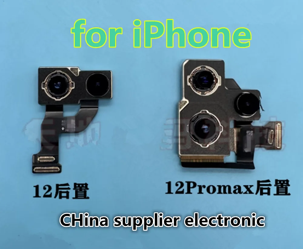 

Для iPhone 11 12 Pro Max 11Pro 11M 11P mini 12Pro 12M Большая лента для камеры задней камеры Запасные части 1 шт. Гибкий кабель для задней камеры