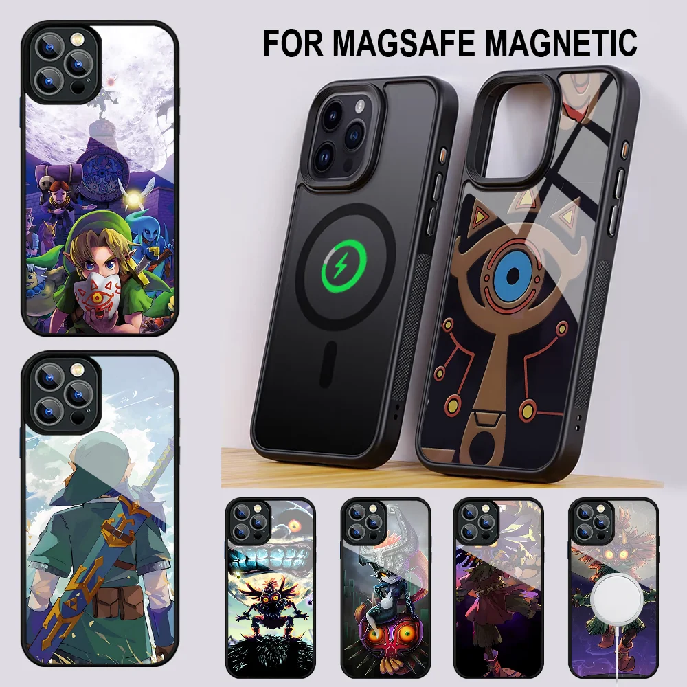 Game The-L-LegendS Of Z-Zeldas Phone Case For IPhone 15 14 13 Pro Max 11 12 Mini Alex Mirror For Magsafe Wireless Charging Cover