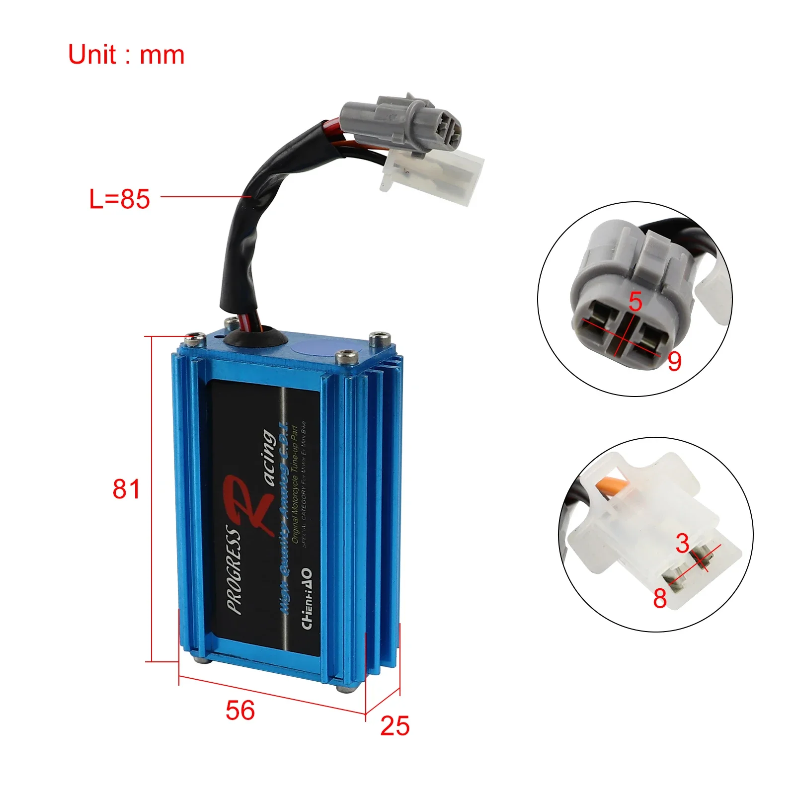 Motorcycle Ignition CDI Box Unit Control Module for Yamaha PW50 PY50 PW 50 PEEWEE Dirt Kid Pit Bike Part Blue