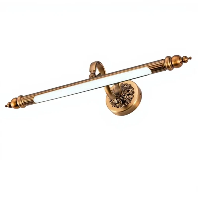 Bathroom Brown Bronze LED European Mirror Cabinet Wall Light with Makeup Light and Picture Lighting