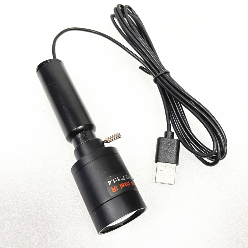 USB-камера-пуля, держатель для ручки, миниатюрная пуля, ручной зум, 2,8-12 мм, 5-50 мм, 2-мегапиксельная USB-камера OTG UVC для ПК или телефона Android