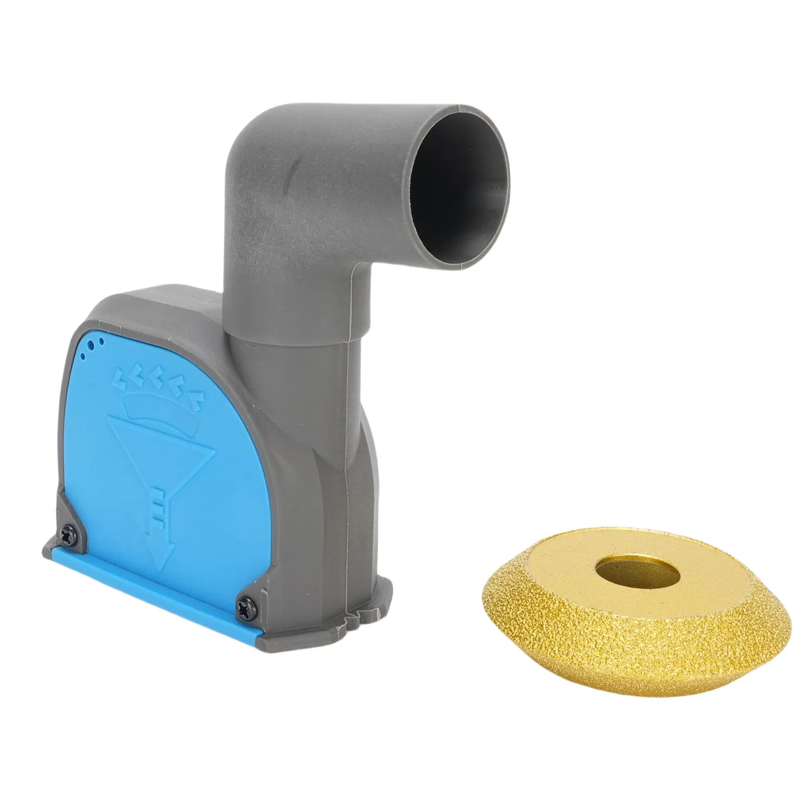 

Angle Grinder Dust Shroud Easy Installation Angle Grinder Dust Collector Attachment Efficient 9mm Lightweight Sturdy for Floor