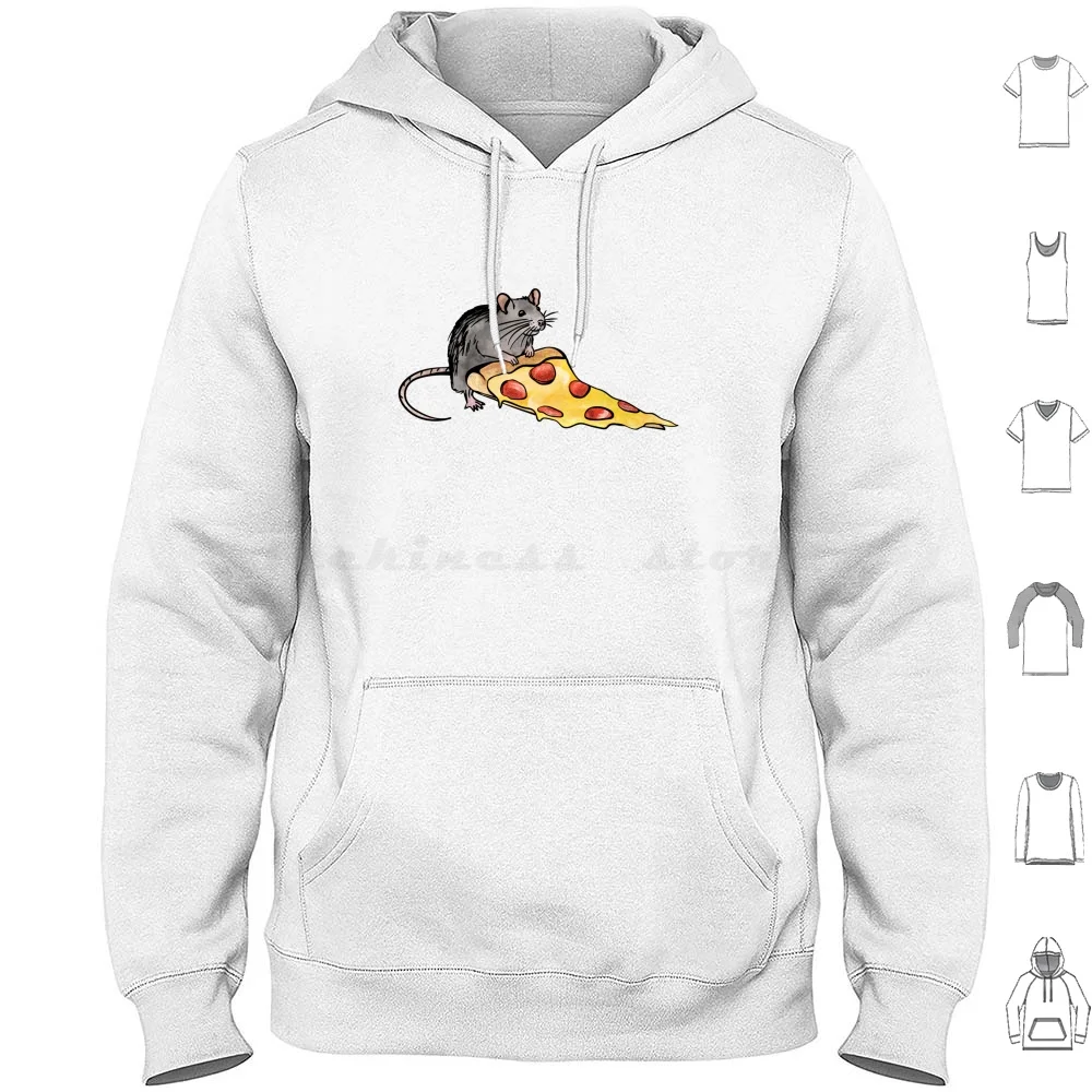Pizza Rat Hoodie Co…
