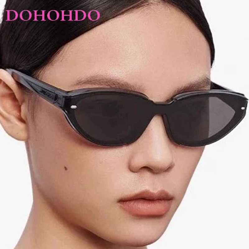 الكلاسيكية الفاخرة القط العين المسامير النساء النظارات الشمسية العلامة التجارية الشعبية مصمم الرجال مكبرة السفر في الهواء الطلق القيادة نظارات السيدات UV400 #2