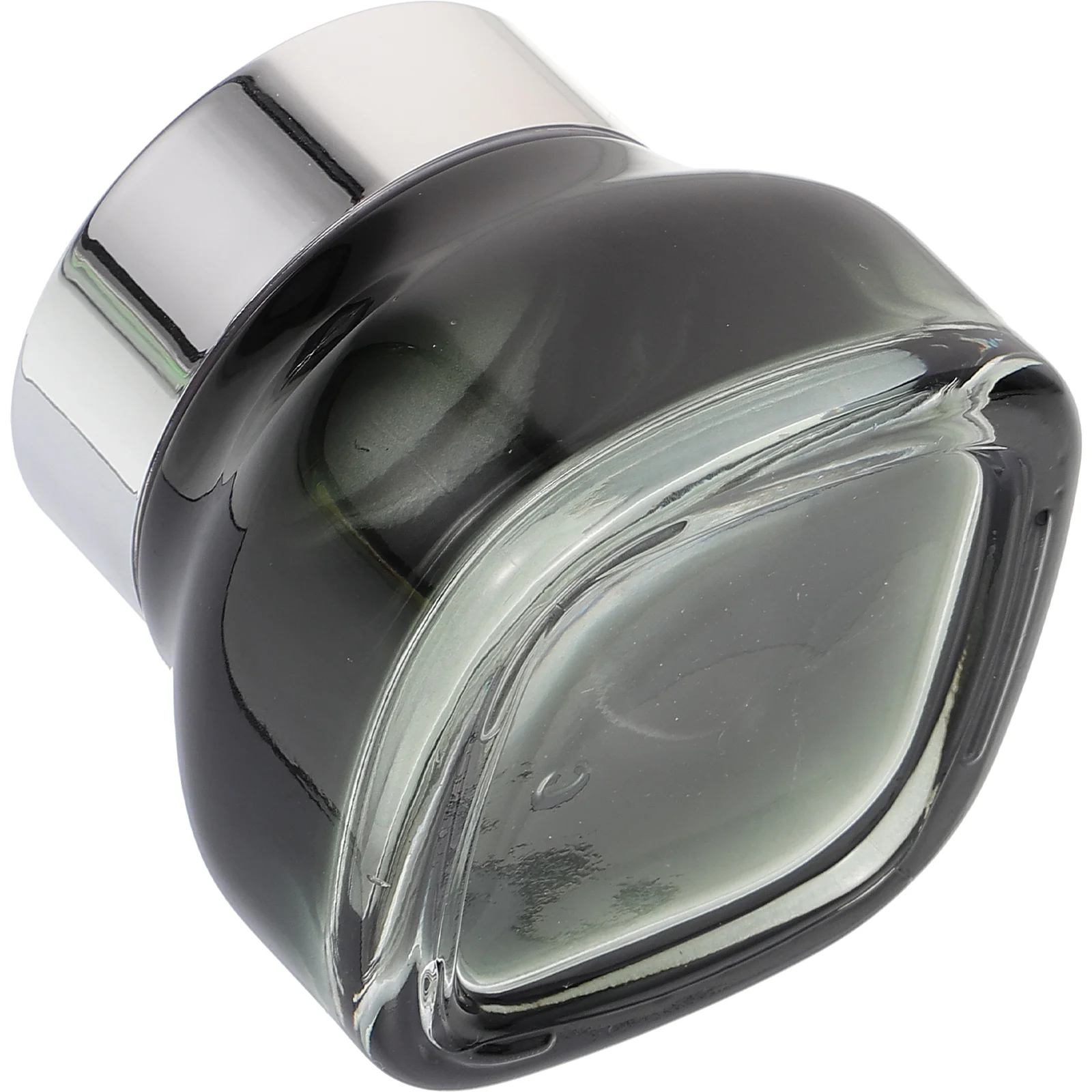 

2Pcs Gradient Black Glass Bottles 100ml Leak Proof Portable Travel Makeup Cream Dispenser Women Small Jars