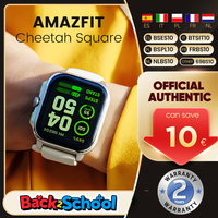 New Amazfit Cheetah Square 44mm Smartwatch Dual-band GPS 150+Sports Mode Monitoring Heart Rate Tracking Smart Watch