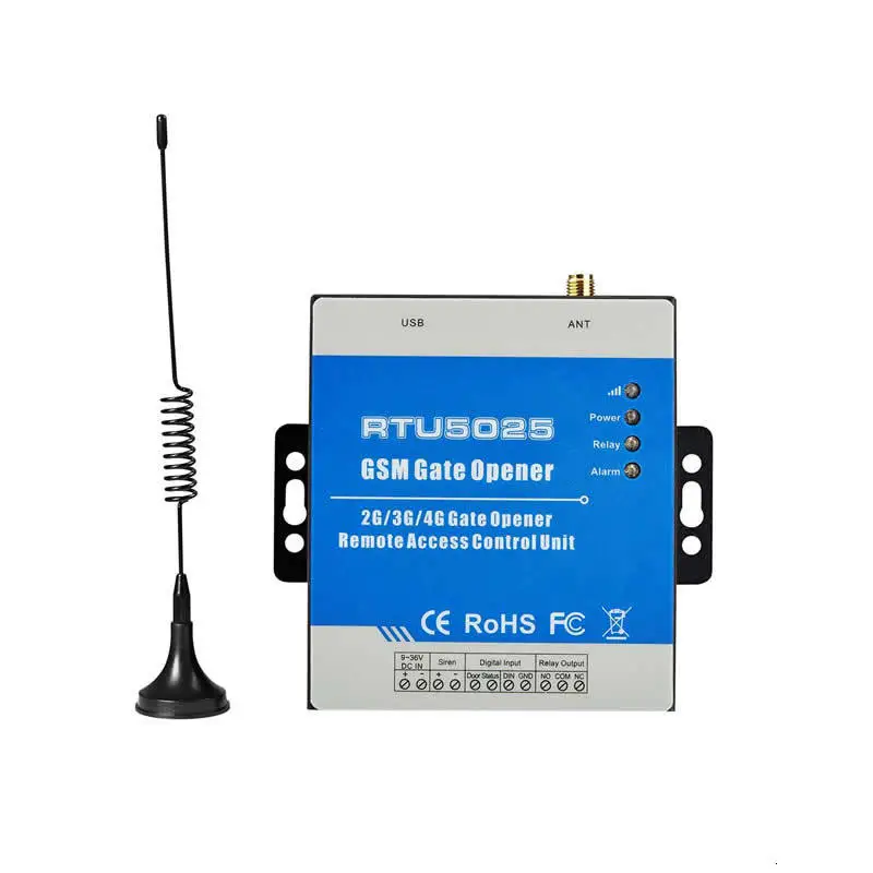 

Беспроводной GSM 2G 3G 4G APP SMS Пульт дистанционного управления Открыватель ворот RTU5025 для гаража раздвижной затвор Открыватель ворот дистанционный переключатель