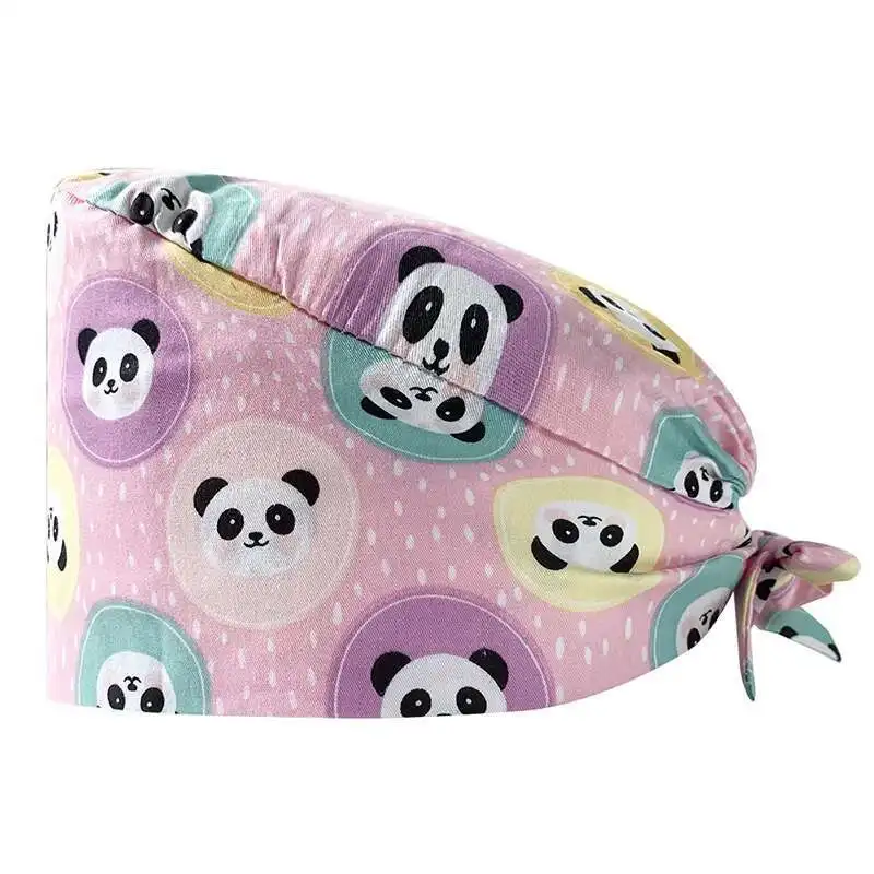 Surgical Cotton Nurse Operating Room Postpartum Chemotherapy Baotou Dental Dentist Hat Male Female Print