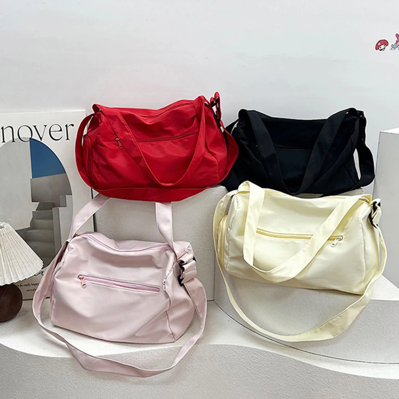 

Large Crossbody Travel Tote Bags for Women Canvas Shoulder Messenger Bag Sports Yoga Satchels Fashion Woman Handbag