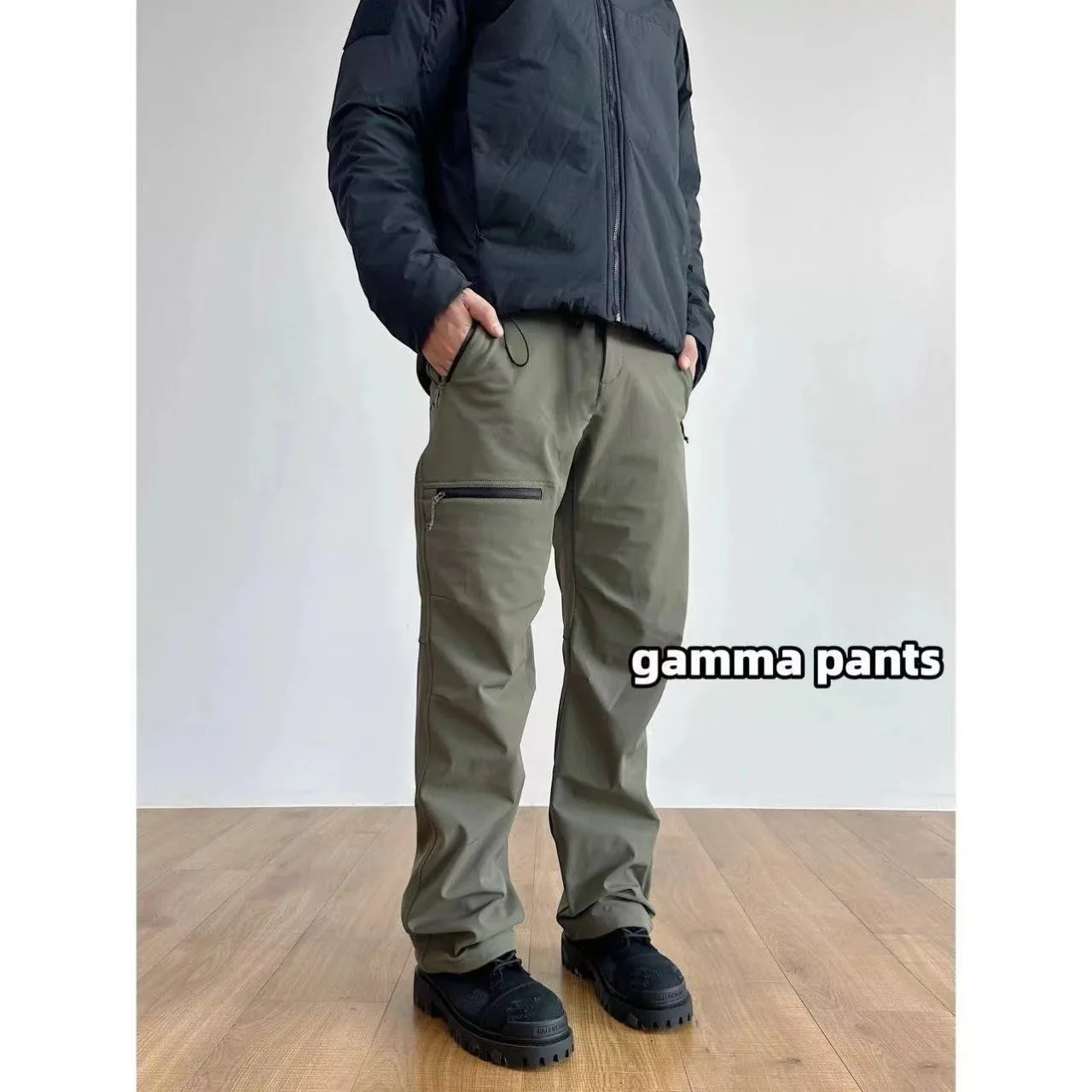 

American Sle Casual Outdoor Workwear Mountain Pants Sport Function Long Trousers Soft ell Straight Leg Zipper Fly Youthfu...