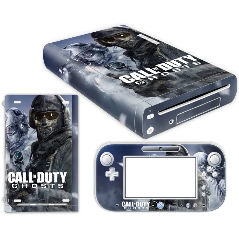 Виниловая пленка для всего тела Wii U, дизайн COD и GTA, устойчивая к царапинам, легкая, легко наносится