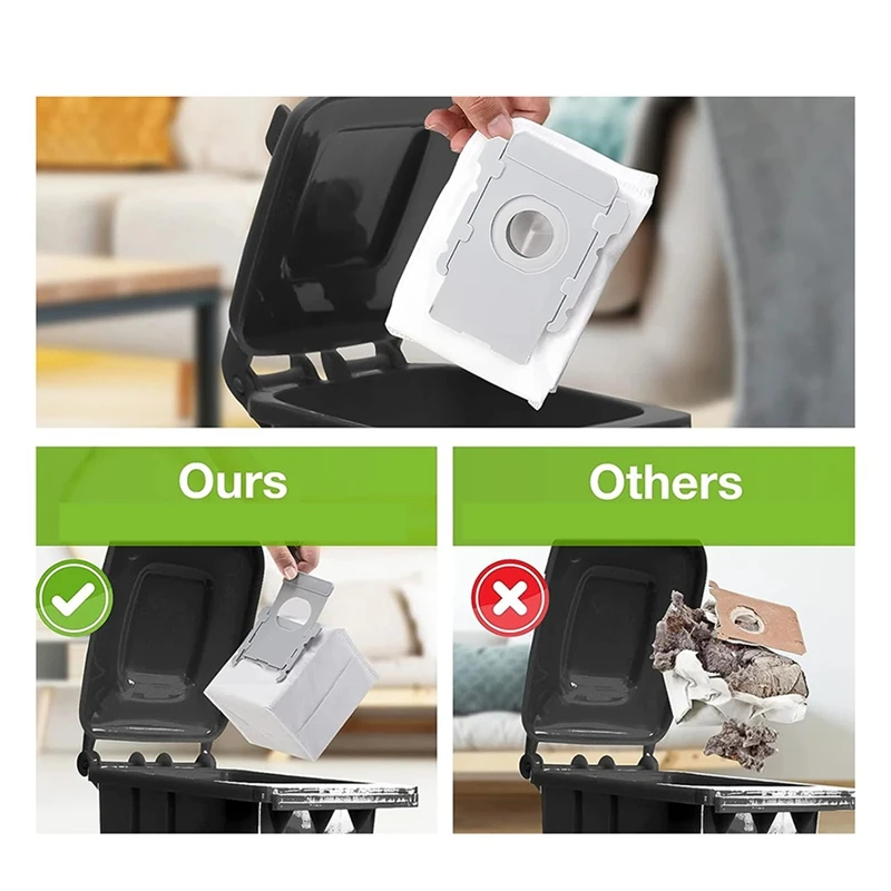 A85I-мешок для пыли для Irobot Roomba I3 I3+ / I4 I4+ / I6 I6+ / I7 I7+ / J7 J7+ / I8+ / S9 S9+ Аксессуары для роботов-пылесосов