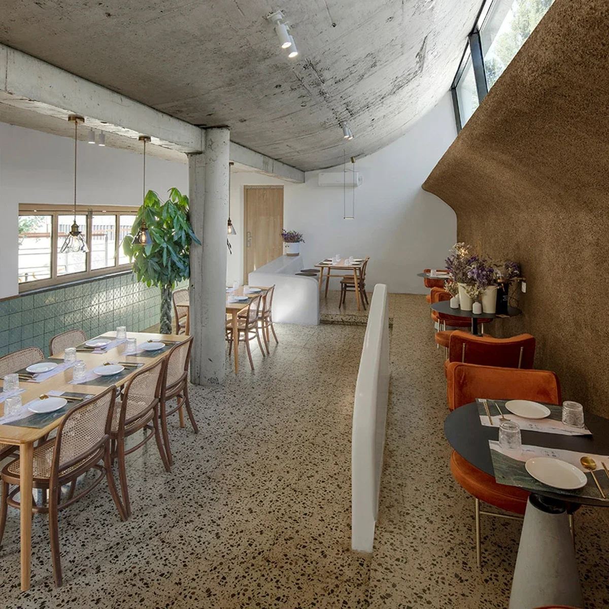 

#Restaurant Furniture Project Fit Out Customized Bed Living Room Sofa Set